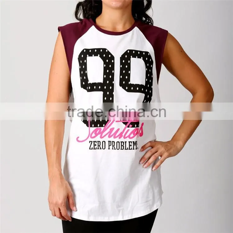 2016 Guangzhou Popular Promotion 100% Cotton Custom Camo Tank Top For Women