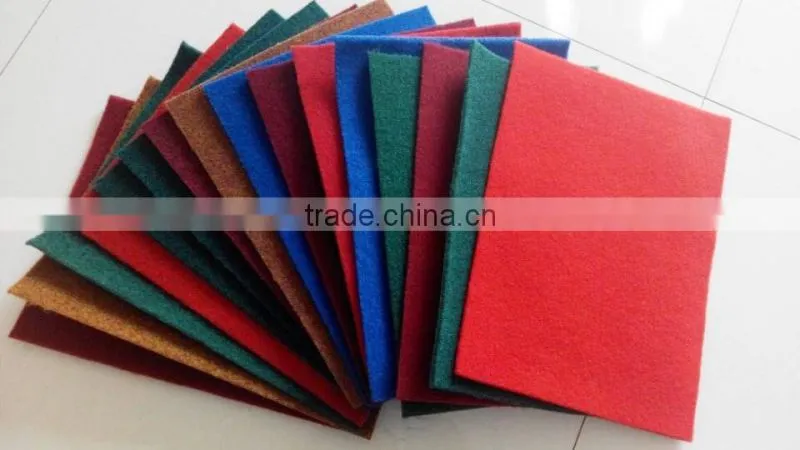 High quality Nonwoven velour floor carpet rolls