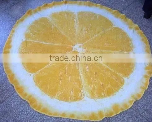 High quality cotton printed sexy round beach towel