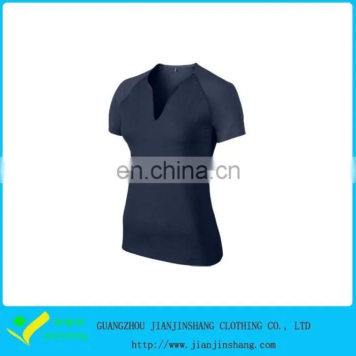 Custom Made Ringspun Cotton Fitness Raglan Sleeve V Neck Sports T Shirts