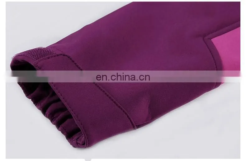 Women Windproof Softshell Jacket Casual Breathable Jacket