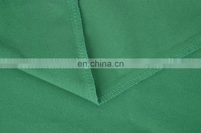 party green cotton canva christmas sacks