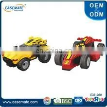 High quality cool plastic building blocks car