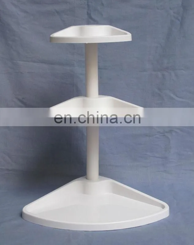 bathroom storage plastic shelf