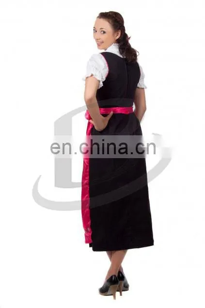 70Cm Dirndl with blouse & apron / Trachten Dirndl Dress / Traditional Bavarian Dirndl (Oktoberfest Dirndls Garments)