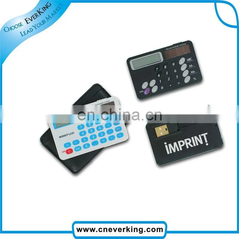 low cost mini calculator usb flash drive