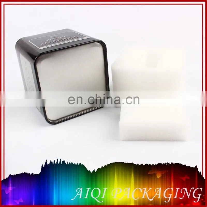Square gift tin box for watch