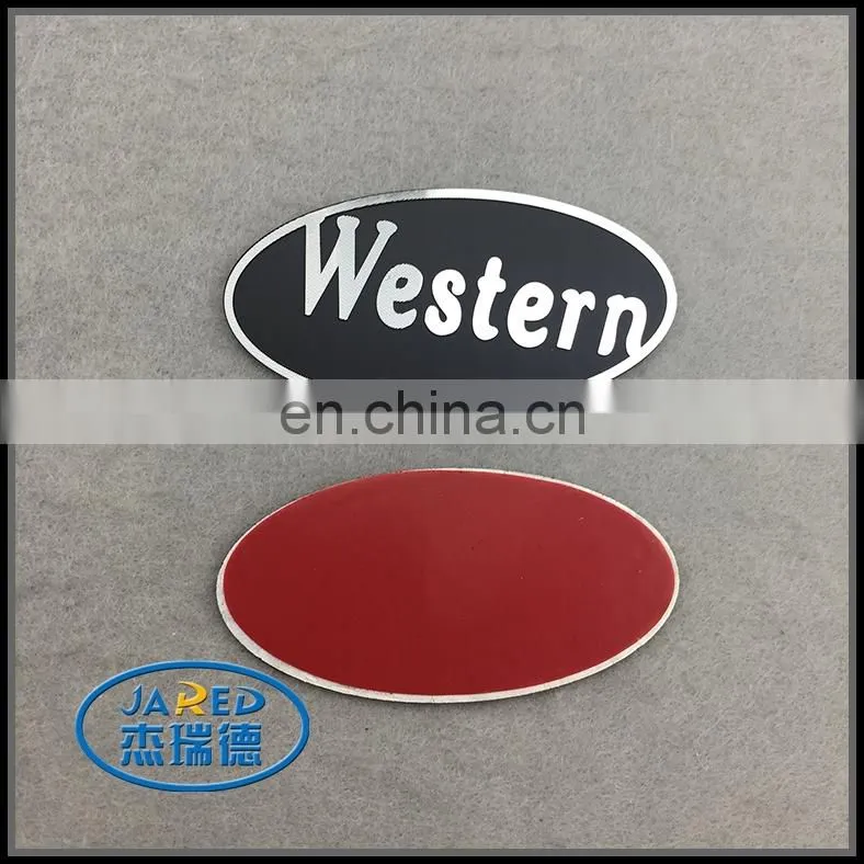 Fast delivery custom metal brand plates
