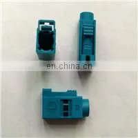 Professional custom machining plastic shell FAKRA connector Z-female connection RG174 cable rg8 cable f connector