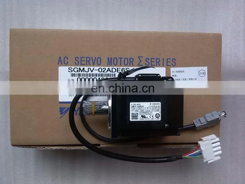 YASKAWA 400W SGM7J-04AFC6S+SGD7S-2R8A00A servo motor system