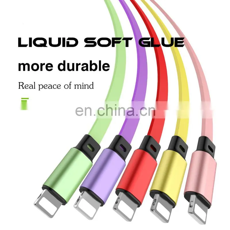 3 In 1 Usb Cable Micro Usb Fast Charging Nylon 1M 2A 2020 New Product Cable Original Factory Wholesale Data line cable