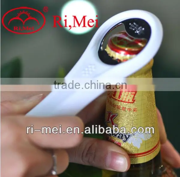 New designed beer bottle opener with plastic handle 1030