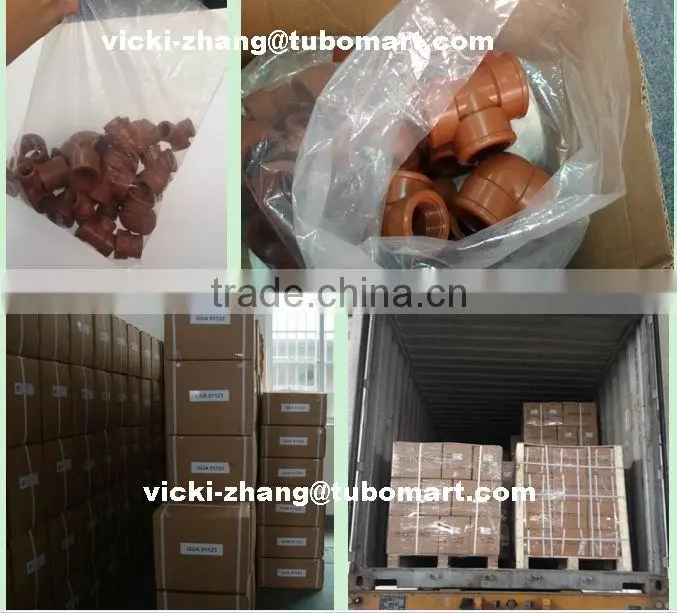 PPH Plastic Pipe Fittings with NPT thread