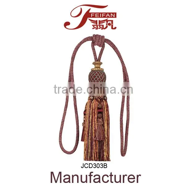 New Chinese style--copper+coffee,tassel for curtain,,wholesale tassels,tassel and fringe