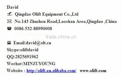 Olift EL 1.5 ton 3.3m full electric stacker (with CE)forklift electric straddle stacker
