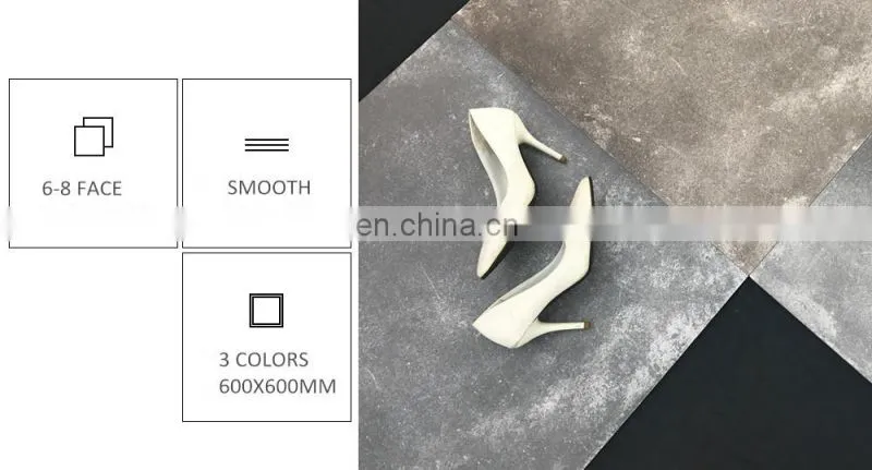 foshan 24x24 anti slip rustic grey brown floor tiles 60x60 porcelain tile
