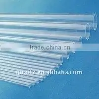 Clear /Transparent Fused Quartz Glass Tube