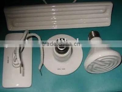 Infrared ceramic heating lamp element ceramic heater with high quality long lifetime