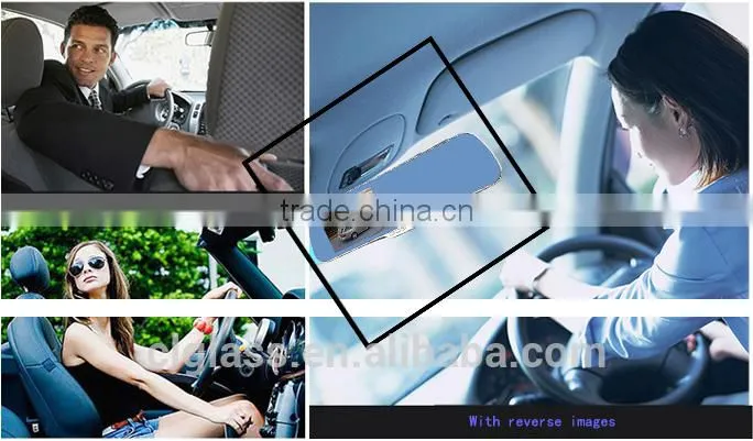 5 inch screen car rearview mirror