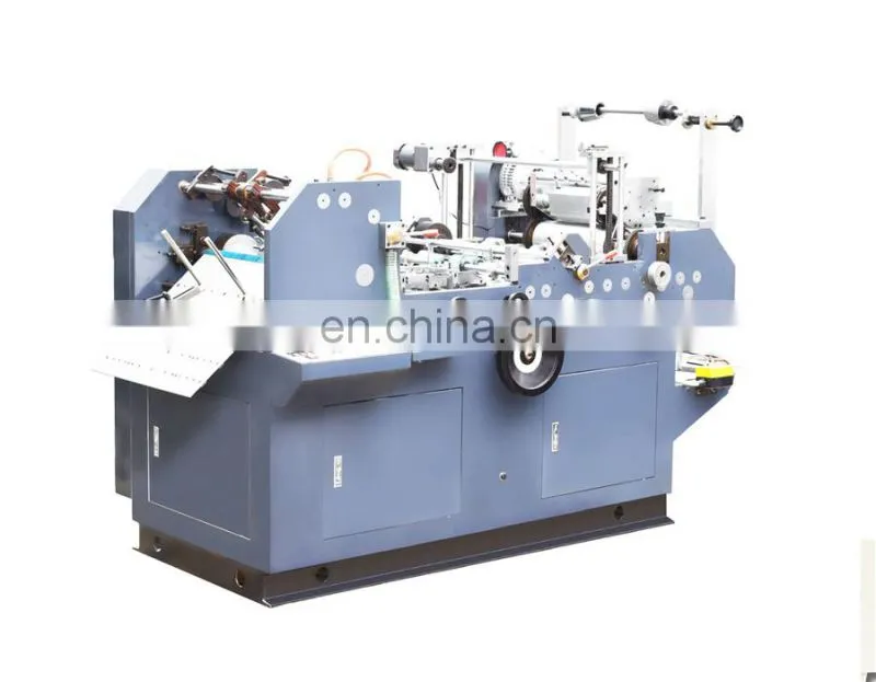 UTM382 Maquina Pegadora Para Ventana De Sobre Bank Wallet Envelope Window Patching Gluing Sealing Machine