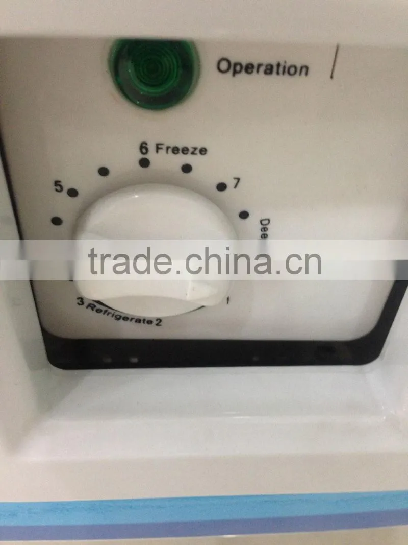 catering equipments display freezer for supermarkets curved glass door display freezer