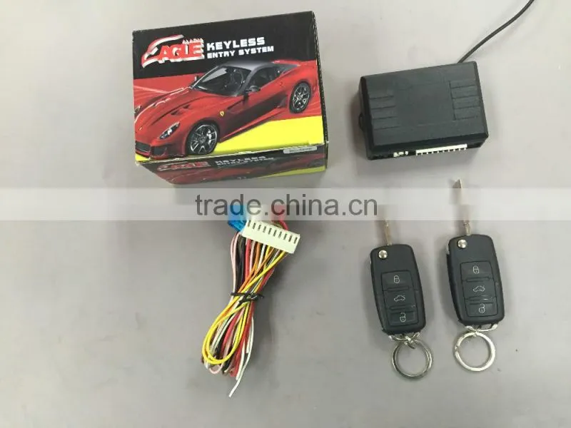 2016 Factory Price Universal Car Keyless Entry With Remote Controllers