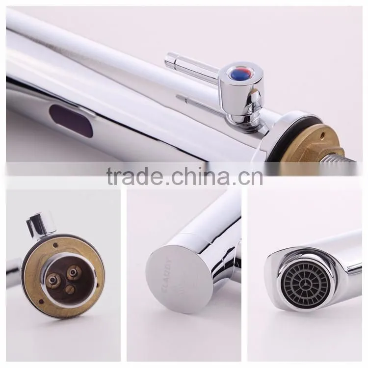 Contemporary Style Basin Automatic Faucet with Mixer in United States