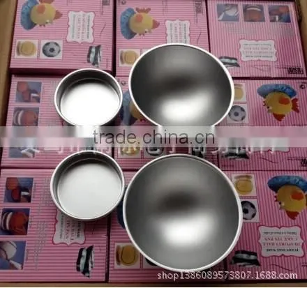 Sports Ball 3D Tennis Cricket Golf Birthday Cake Pan Tin Mold Mould
