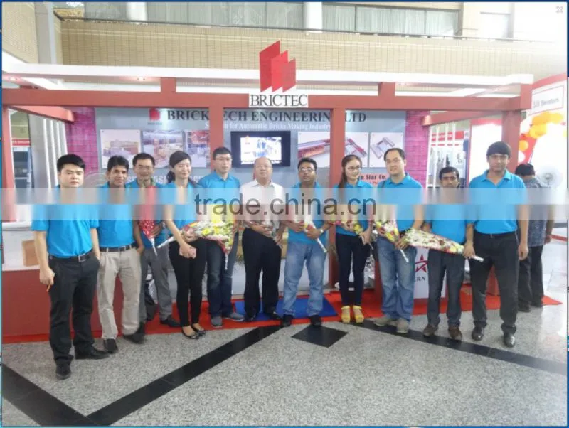 Weight 7000Kg fully automatic concrete block making machine with working video