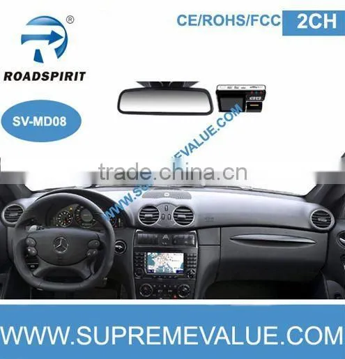 Professional hd 2 CH car accident recording camera/car DVR for cars and taxis
