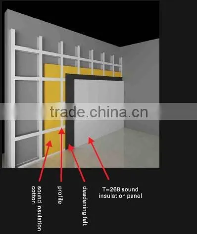 Night clup and KTV soundproof wall and ceiling