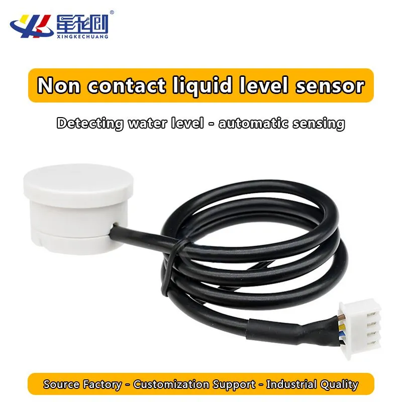 What is a non-contact liquid level sensor? What functions does it have?