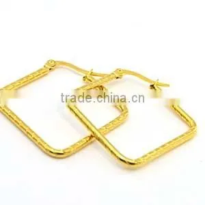 fashion earring designs new model earrings lady square hoop earrings
