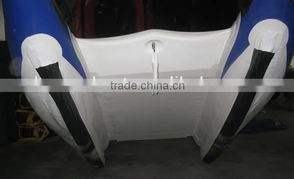5 person aluminum floor stainless steel transom inflatable catamaran sports boats