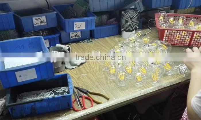 Hot sale led filament bulb 4w led bulb - 8w filament e27 a60 warm white led filament dimmable