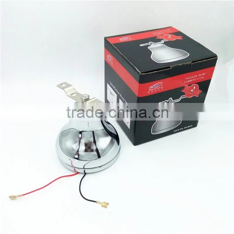 Electric bell 12V/24V Egypt bell LRON top quality car motorcycle bell great sound HR-1209