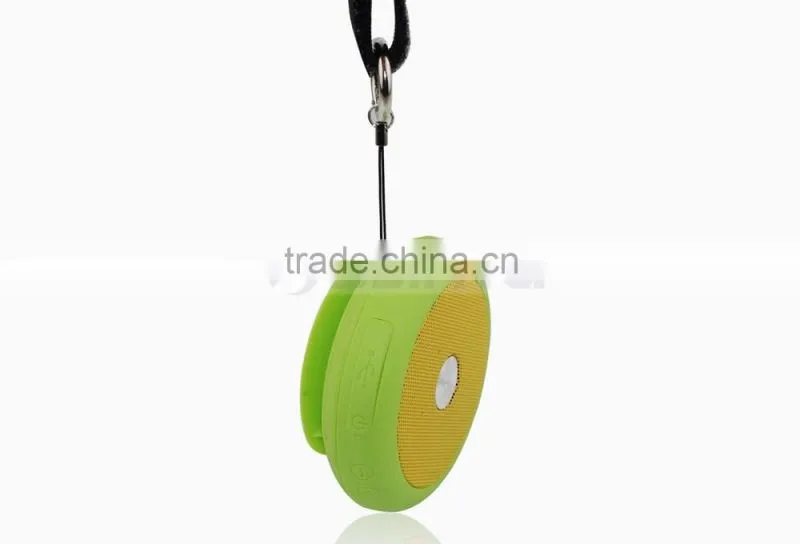 Outdoor Mini Shockprrof Waterproof Speakers Flexable Bluetooth Bathe Mushroom Cloud Speaker With Kaychain