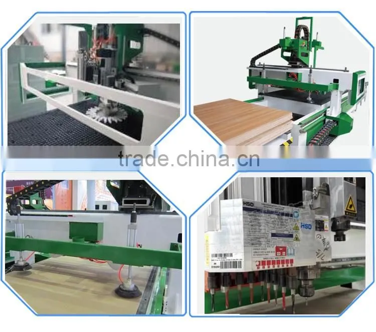 Jinan missile hot sale wood door making wood cnc router machine price