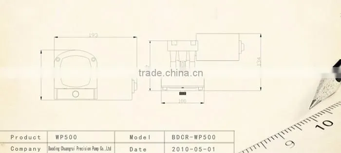 dc 24v small oem peristaltic pump for milk vending machine