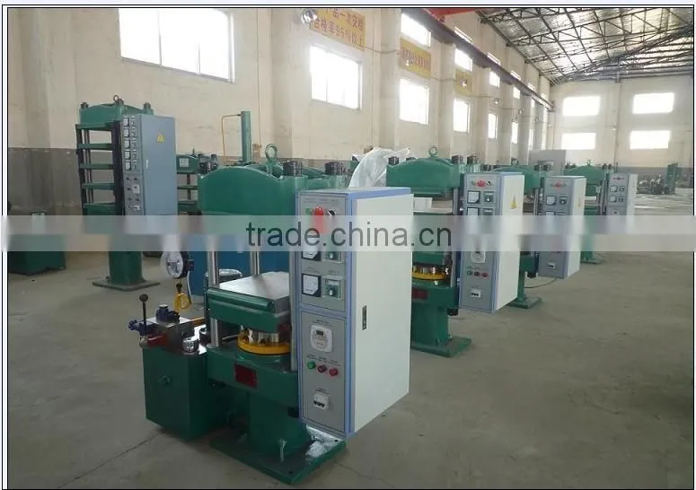 China qingdao Automatic Rubber Flooring Tile Vulcanizing Machine / Outdoor Rubber Tile Making Machine