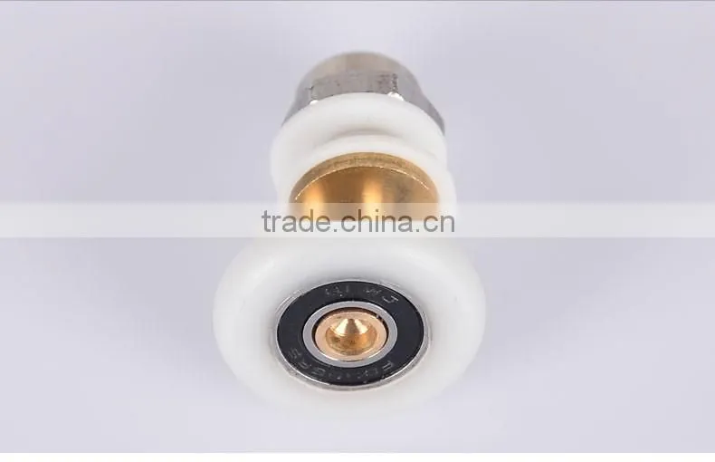 2016 shower round glass door rollers