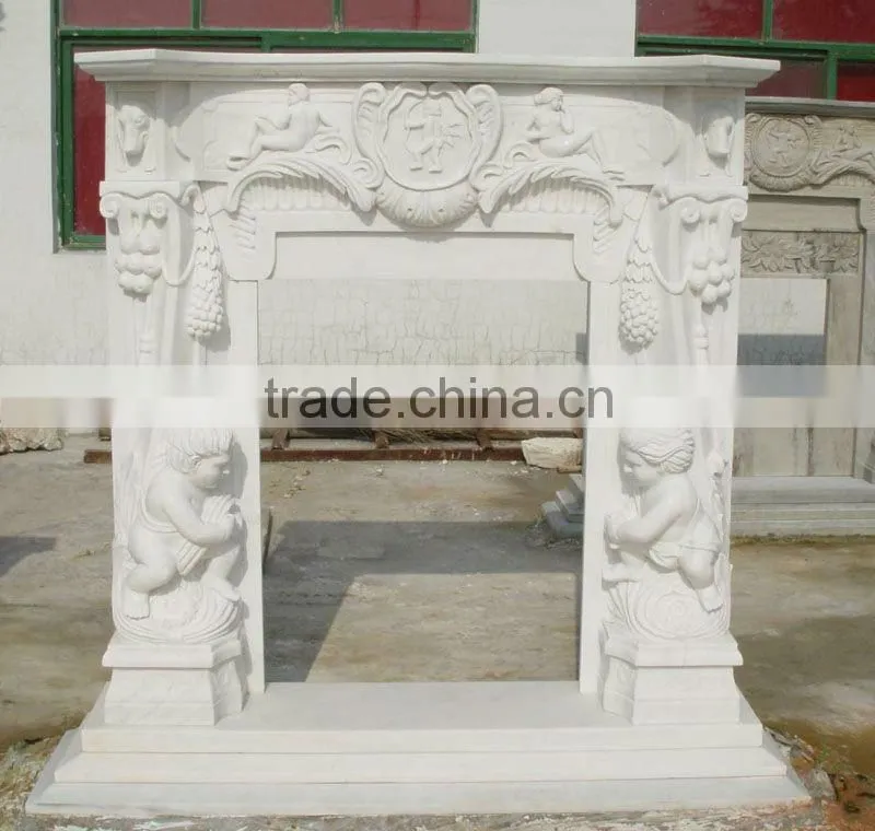 China Natural Stone Fireplace