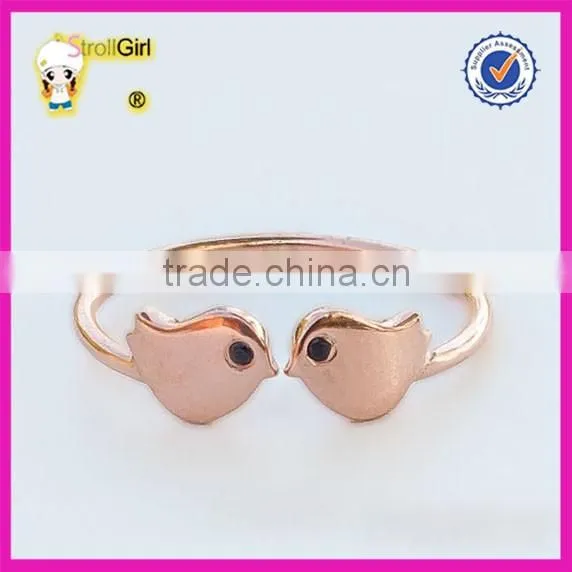 925 italian silver ring owl and elephant animal ring cheap animal rings