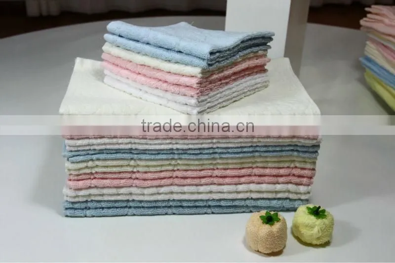 Solid color jacquard cotton Towel