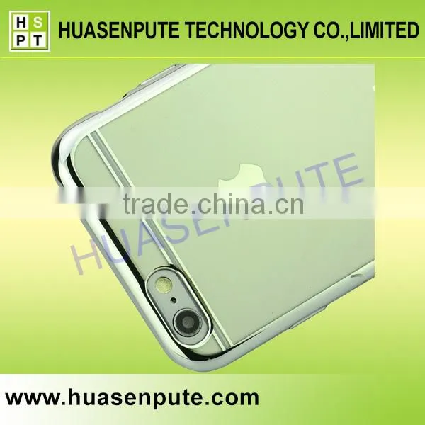 2016 New Arrival Design Ultra-Thin Electroplating Soft TPU Case For iPhone 6s