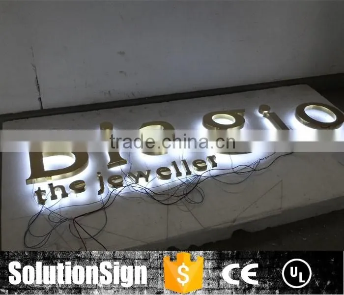 high quality Customized advertising led big letter sign