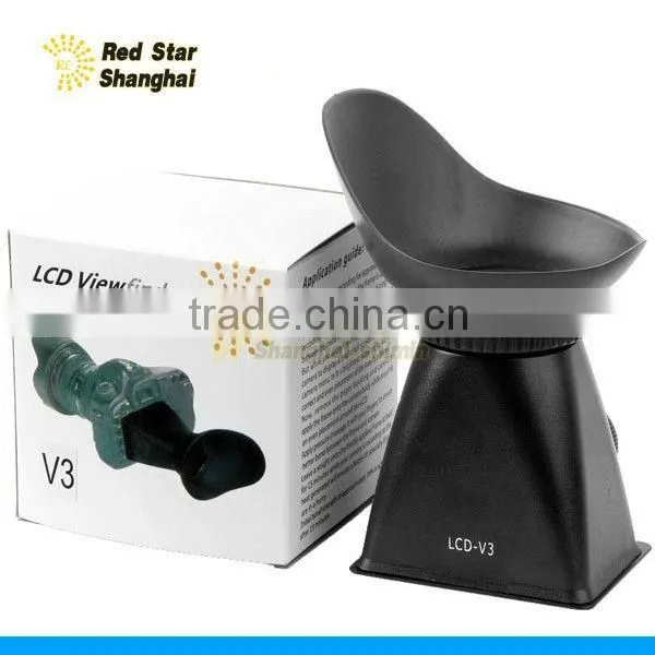 3" lcd viewfinder 2.8X 3" LCD Viewfinder V3 Magnifier Eyecup Extender for Canon 600D 60D T3i LF89