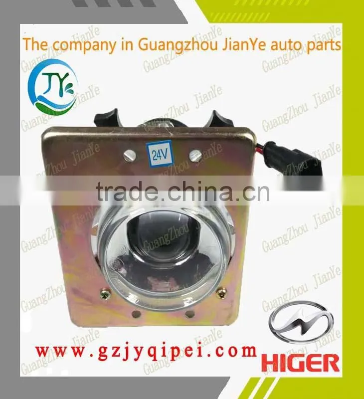 Good quality KLQ6125A higer bus parts combined headlights headlamps assembly 24v