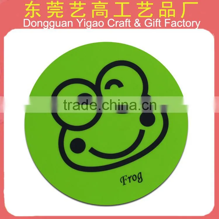 Various eco friendly 2d PVC animal coaster for home decoration gifts
