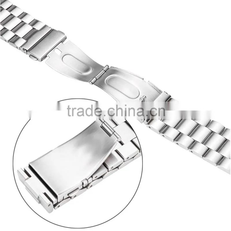Stainless Steel Mental Replacement Strap Wrist Band Classic Polishing For Apple iWatch